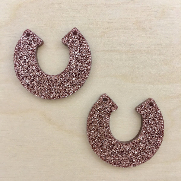 Horse Shoe with two hanging holes